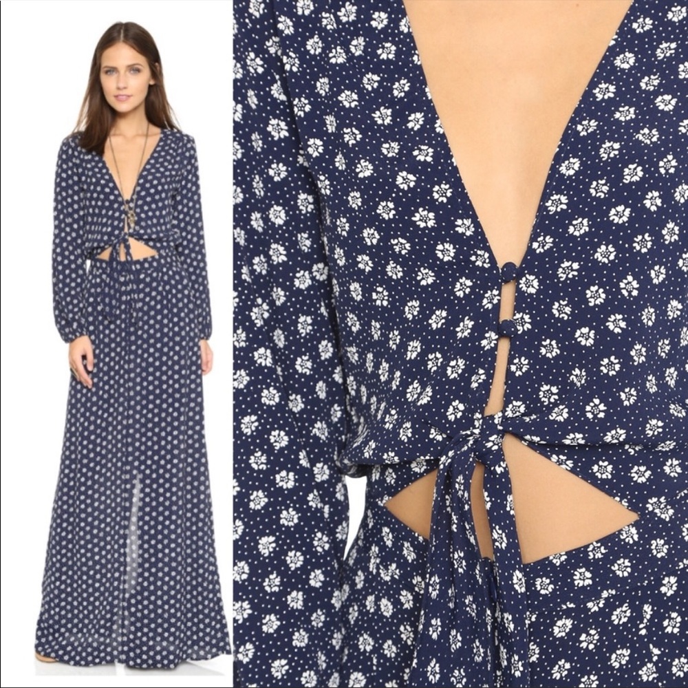 Flynn Skye long sleeve maxi dress